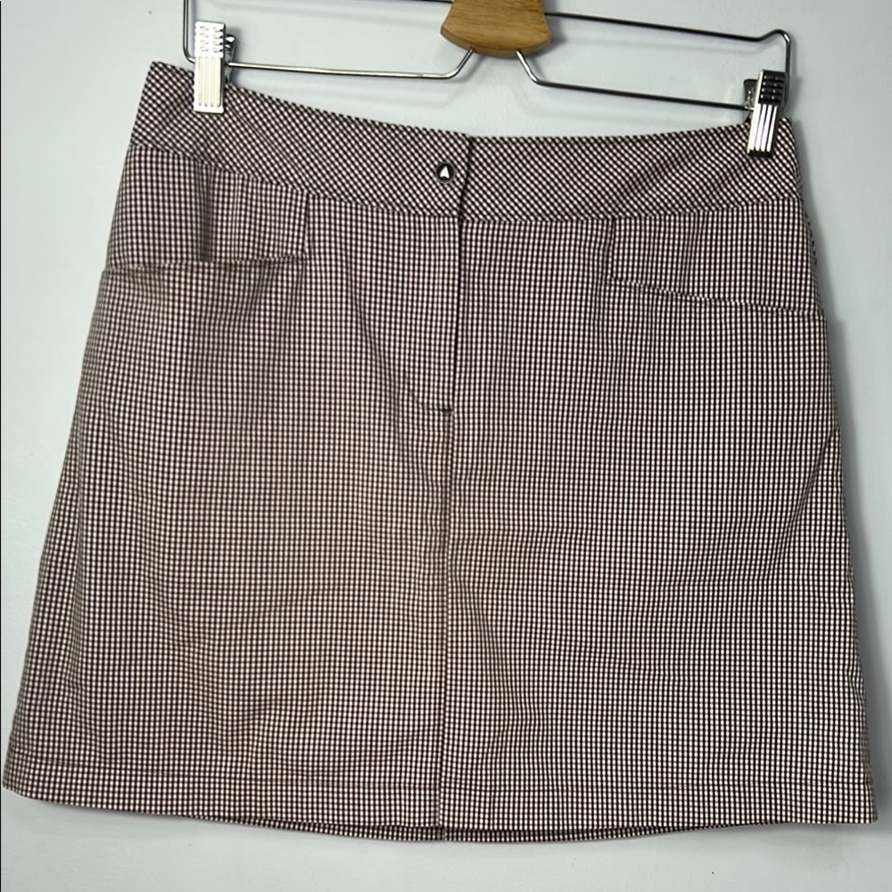 Cutter and Buck Annika Gingham Golf Skort